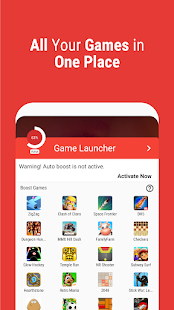 Game Booster Game Launcher Screenshot