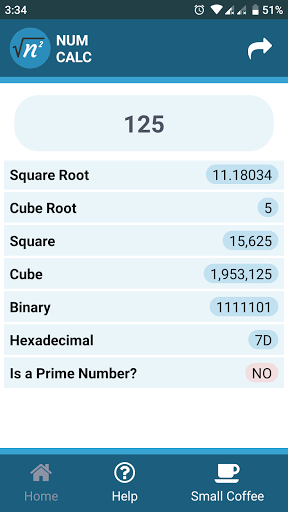 NumCalc - Multiple Number Calc Screen 3
