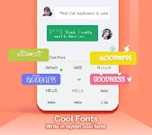 screenshot of Kika Keyboard - Emoji, Fonts
