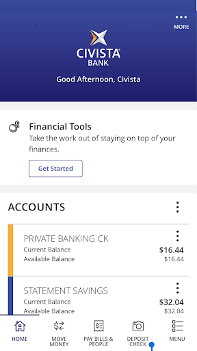 CB-Mobile Banking Screen 2