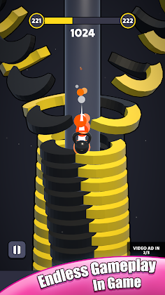 Smash The Tower: 3D Ball Game - Screenshot 2
