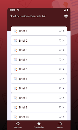 Brief Schreiben Deutsch A2 Screen 2