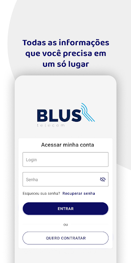 Android application Blus Sac screenshort
