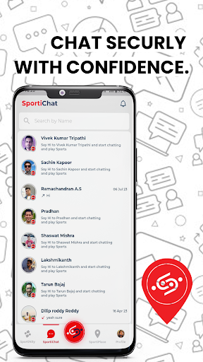 Sportiwe - Sports Networking Screen 2