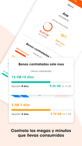 Mi Euskaltel: Área Cliente Screen 3