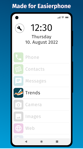Android application Activity trends screenshort