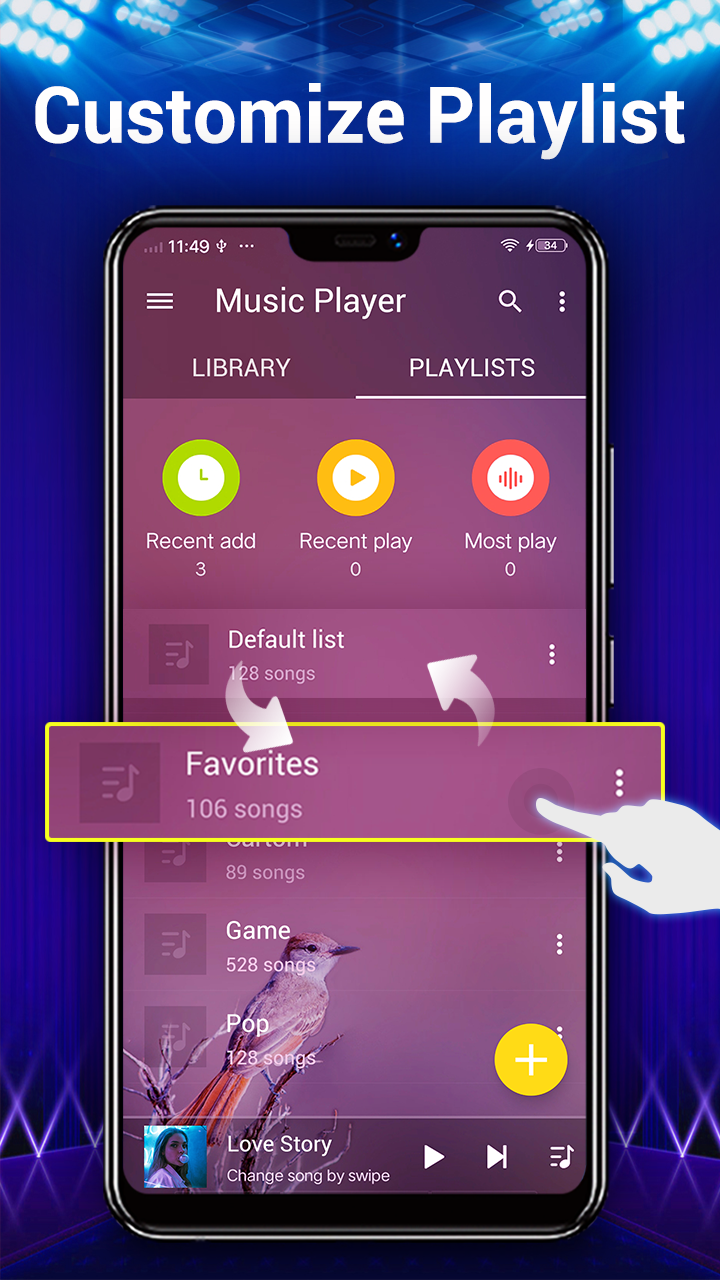 Android application Music Player - Mp3 Player screenshort