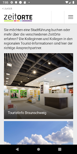 zeitORTE - Kulturcoupons Screen 3
