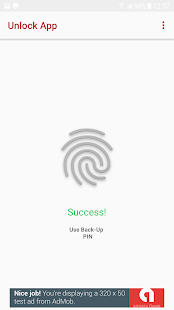 App FingerLock Screenshot