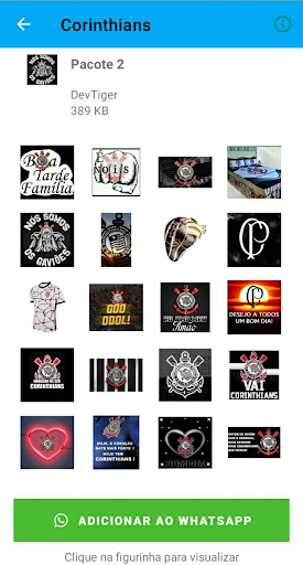 Figurinhas do Corinthians Screen 2