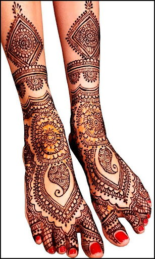 Leg Latest Bridal MehndiDesign Screen 2