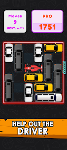Racing car escape: puzzle game