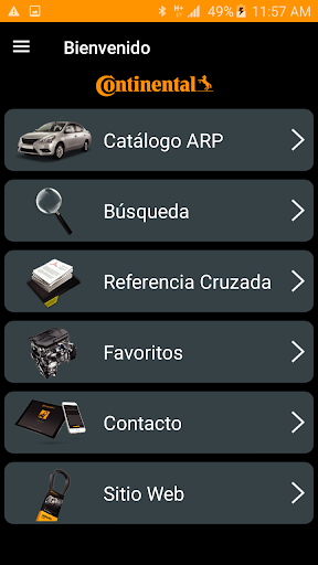 Catálogo de Partes Screen 2