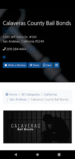 Bail Bonds Finder Screen 3
