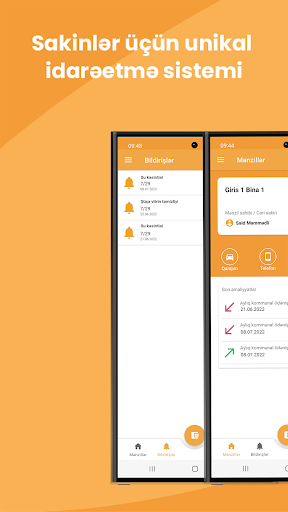 Android application Bina Hesabı screenshort