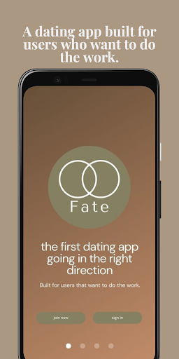 Android application Fate - A Dating App screenshort