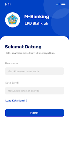 Android application LPD Blahkiuh Mobile screenshort