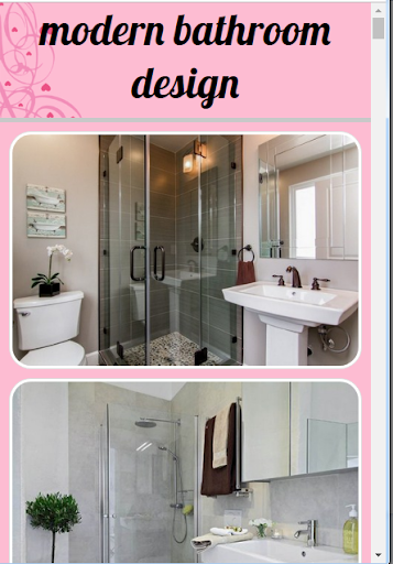 Modern Bathroom Design