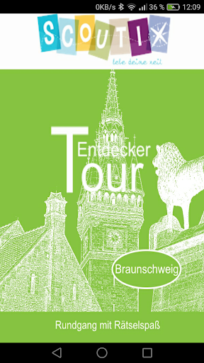 Android application Braunschweig, Entdeckertour screenshort