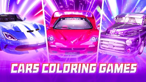 Car Coloring～車の塗り絵・色塗りゲーム～のおすすめ画像5