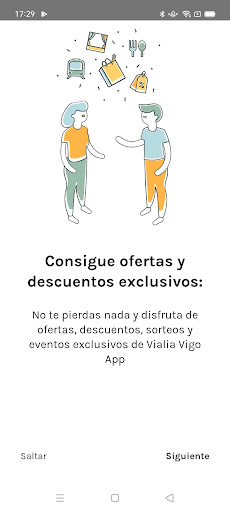 Android application Vialia Vigo screenshort