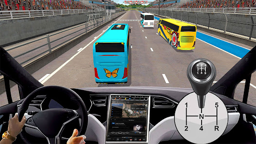 Coach Bus Simulator Racing Bus  screenshots 2