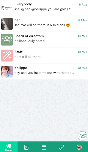 Android application EPFL Inno Park screenshort