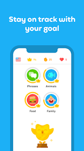 Duolingo: language lessons Varies with device screenshots 6