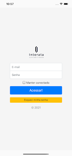 Android application Interata Contabilidade screenshort