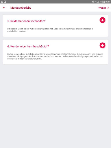 hey.kitchen Montage-App