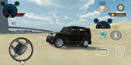 Mahindra Drift Car Game Screen 2