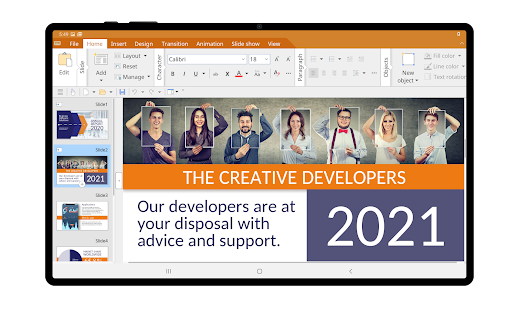 Office: Presentations - compatible with PowerPoint