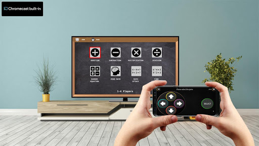 Android application Math Arcade Chromecast Games screenshort