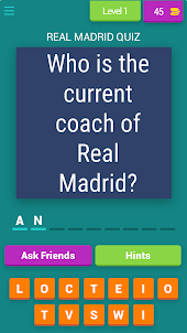 Real Madrid Mastermind - Quiz