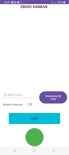 Android application EBUTRA screenshort