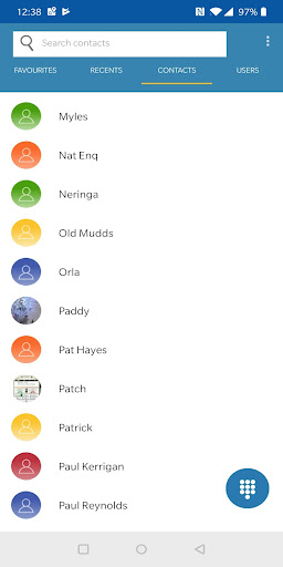 Android application KOMU Phone screenshort