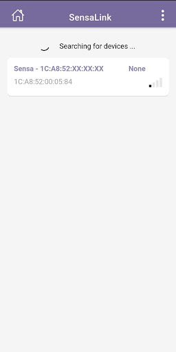 SensaLink Screen 2