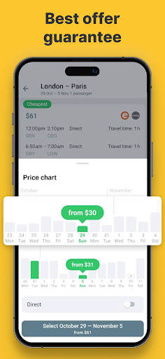 Flightsguru — flights tickets Screen 3