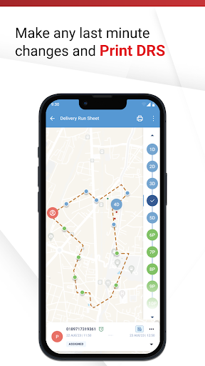 Route Optimization & Tracking Screen 3