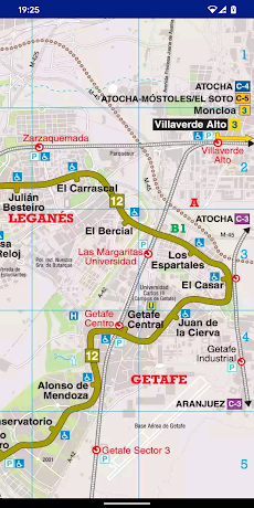 Madrid Subway Mapのおすすめ画像5