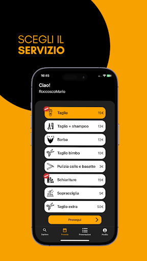 Android application Barber26 screenshort
