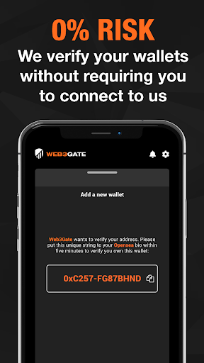 Web3Gate Screen 3