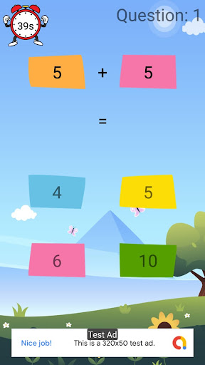Math Quiz Early Screen 2