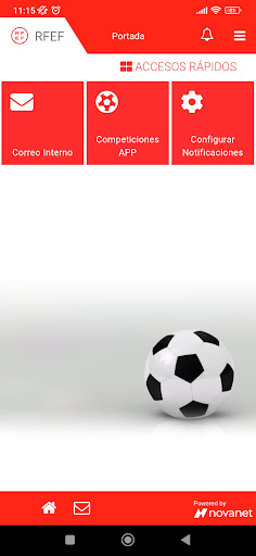 Intranet RFEF Screen 2