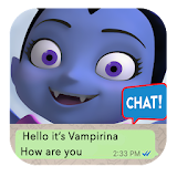 Chat with vampirina prank 2018 icon