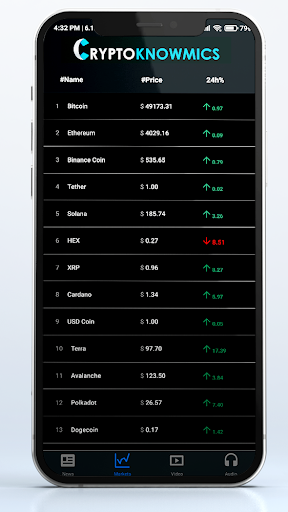Cryptoknowmics Screen 2