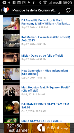 Reunion Radio Stations Screen 3