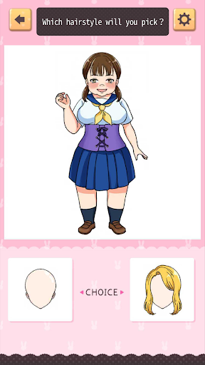 Dress up with the cute girls! Screen 2