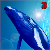 Angry Blue Ocean Whales Vs Hungry Shark Sim 2017 icon