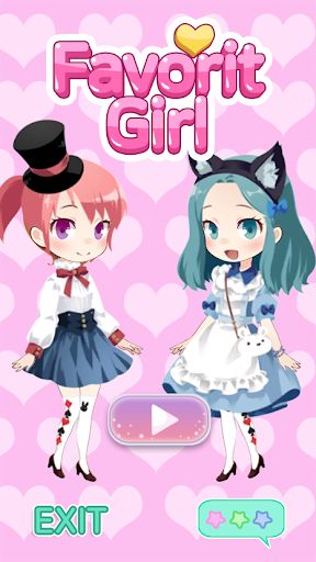 Android application My chibi girl - Dress up game screenshort